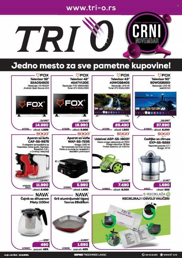 Tri O katalog - 15.11.2023 - 14.12.2023. Stranica 1