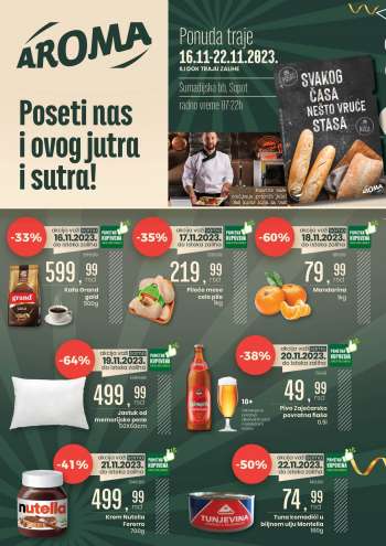 Aroma Market katalog - 16.11.2023 - 22.11.2023.