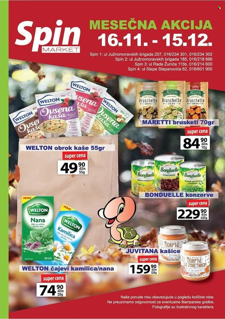 Spin Market katalog - 16.11.2023 - 15.12.2023. Stranica 1