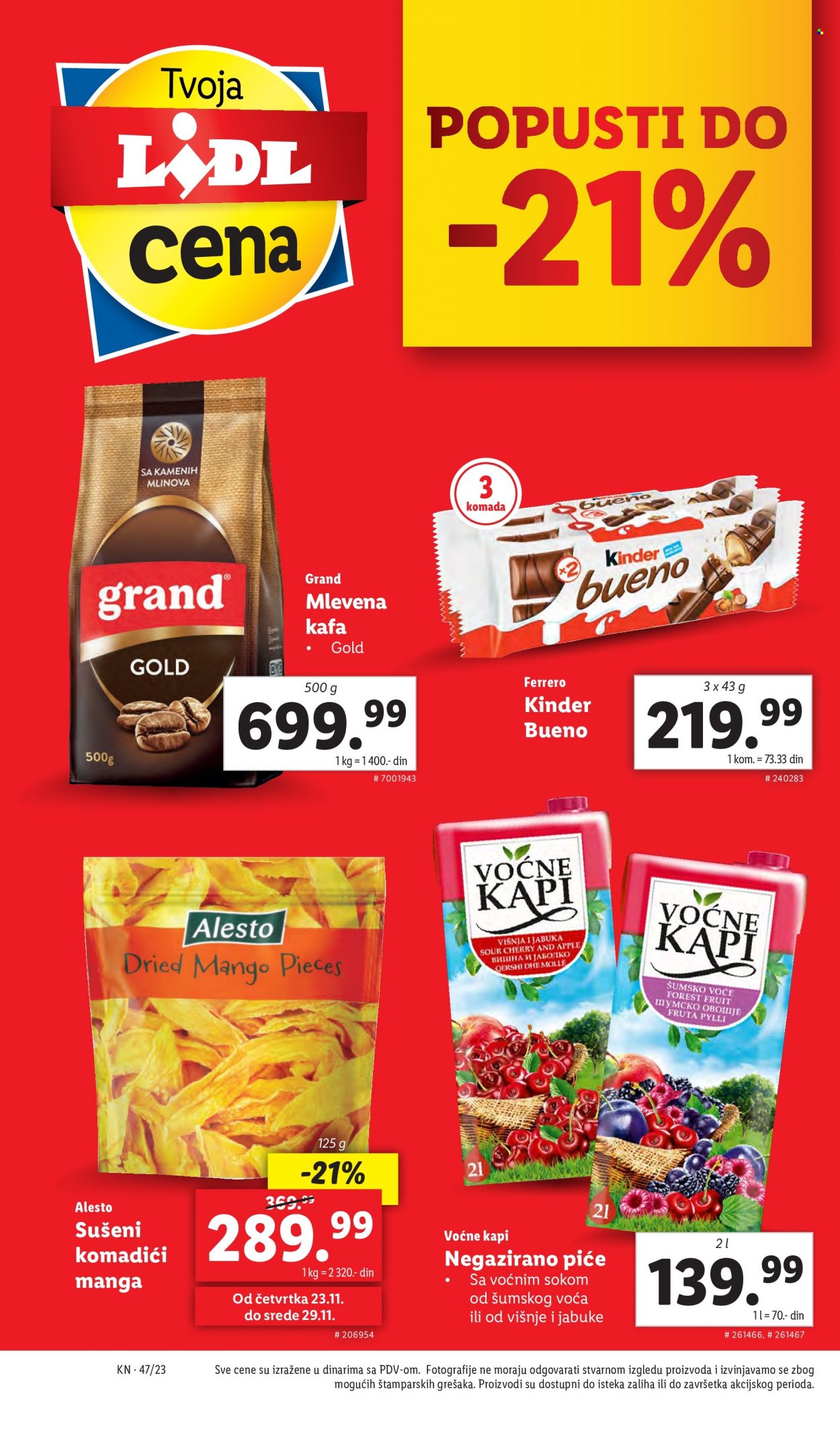 Lidl katalog - 23.11.2023 - 29.11.2023. Stranica 14