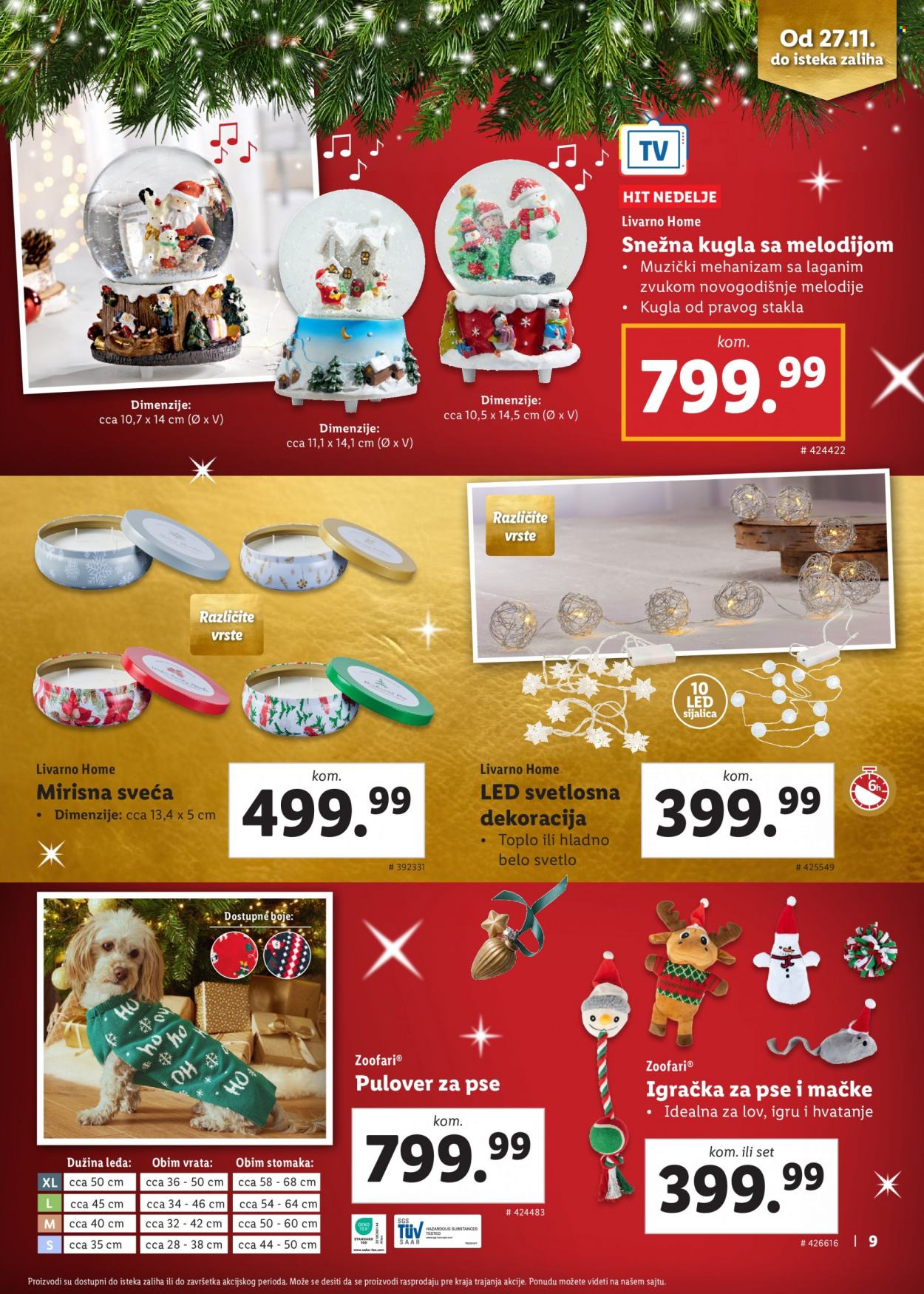 Lidl katalog. Stranica 9