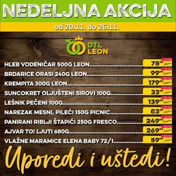 Leon Diskont katalog - 20.11.2023 - 26.11.2023.
