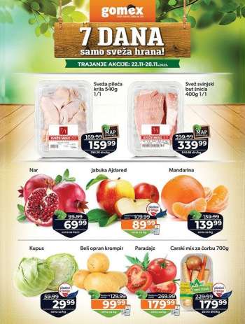 Gomex katalog - 22.11.2023 - 28.11.2023.