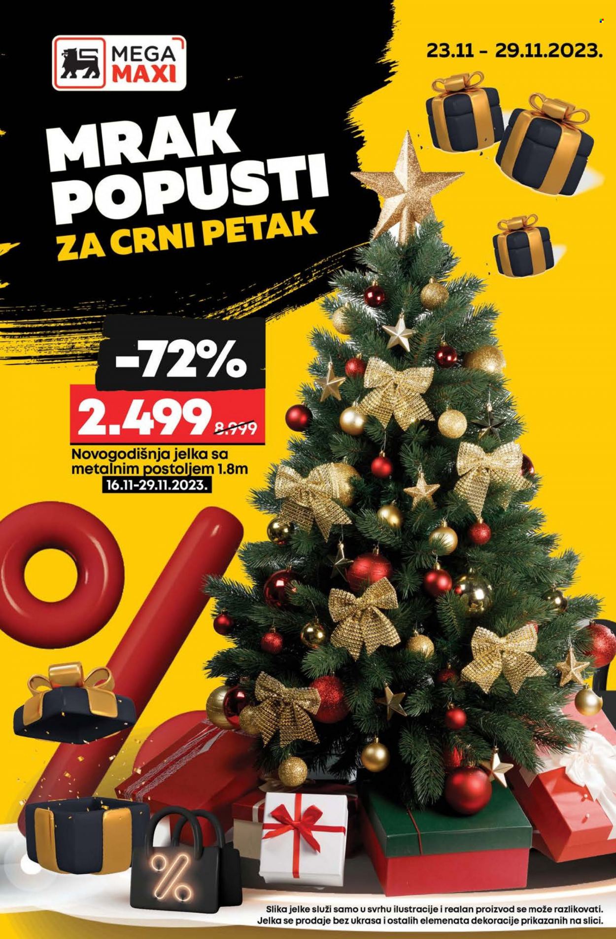 Mega Maxi katalog - 23.11.2023 - 29.11.2023. Stranica 1
