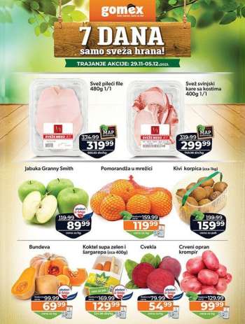 Gomex katalog - 29.11.2023 - 05.12.2023.