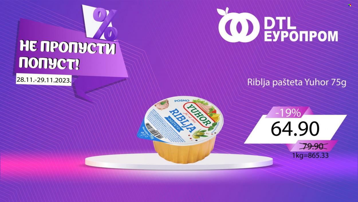 Europrom katalog - 28.11.2023 - 29.11.2023. Stranica 1