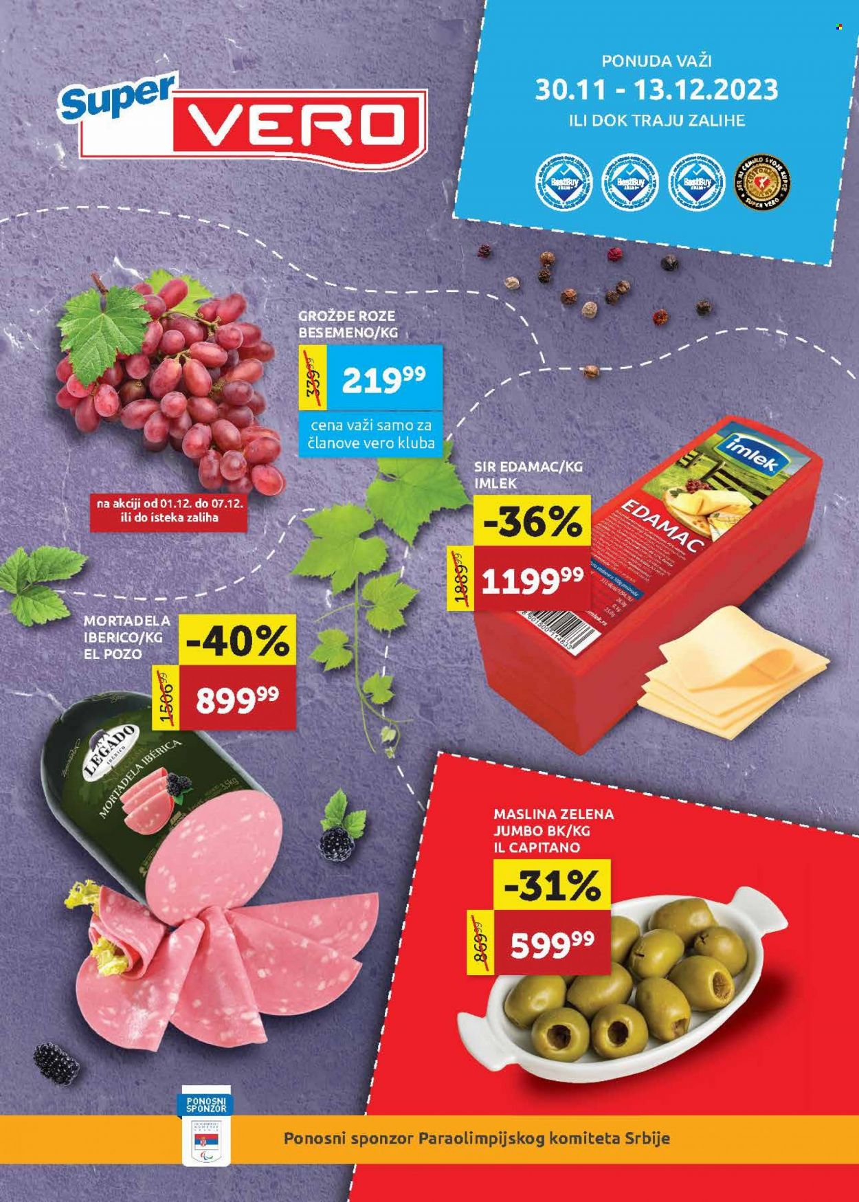 SuperVERO katalog - 30.11.2023 - 13.12.2023. Stranica 1