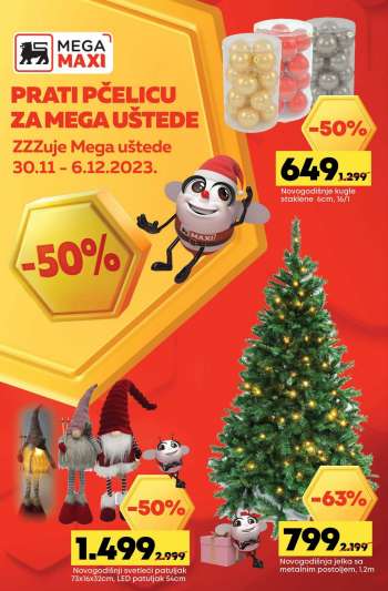 Mega Maxi katalog - 30.11.2023 - 06.12.2023.
