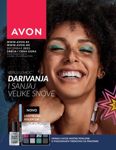 Avon katalog - 01.12.2023 - 27.12.2023. Stranica 1