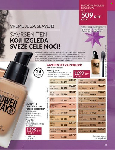 Avon katalog - 01.12.2023 - 27.12.2023. Stranica 81
