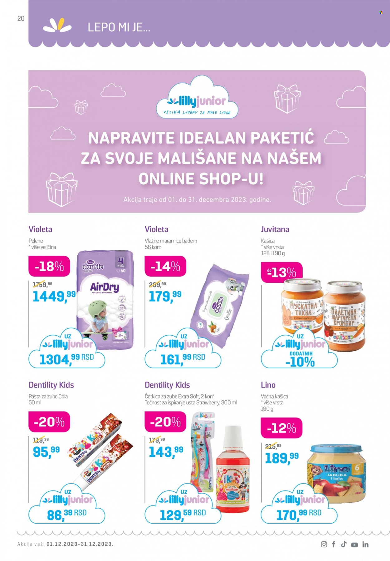 Lilly Drogerie katalog - 01.12.2023 - 31.12.2023. Stranica 20