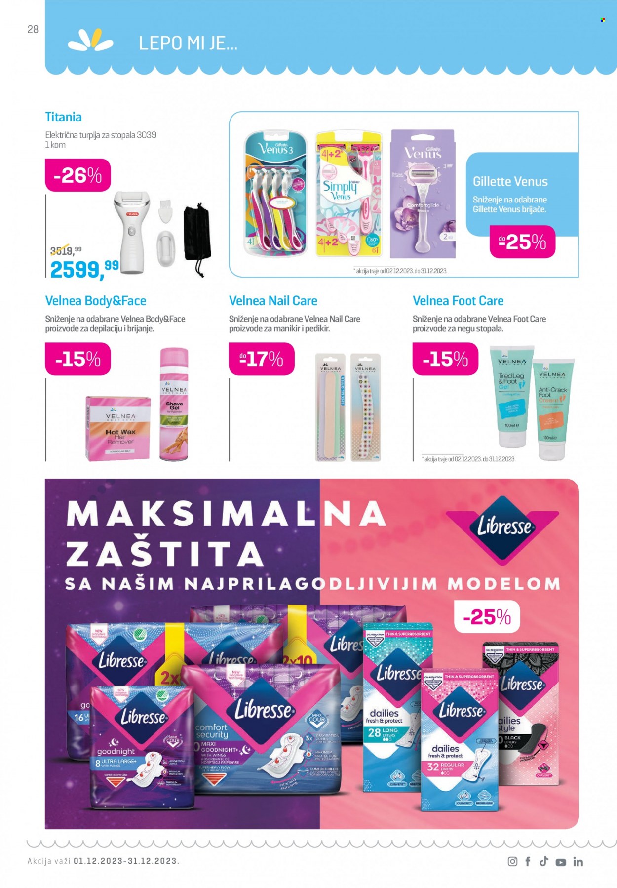 Lilly Drogerie katalog - 01.12.2023 - 31.12.2023. Stranica 28