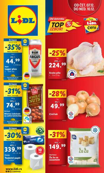Lidl katalog - 07.12.2023 - 13.12.2023.