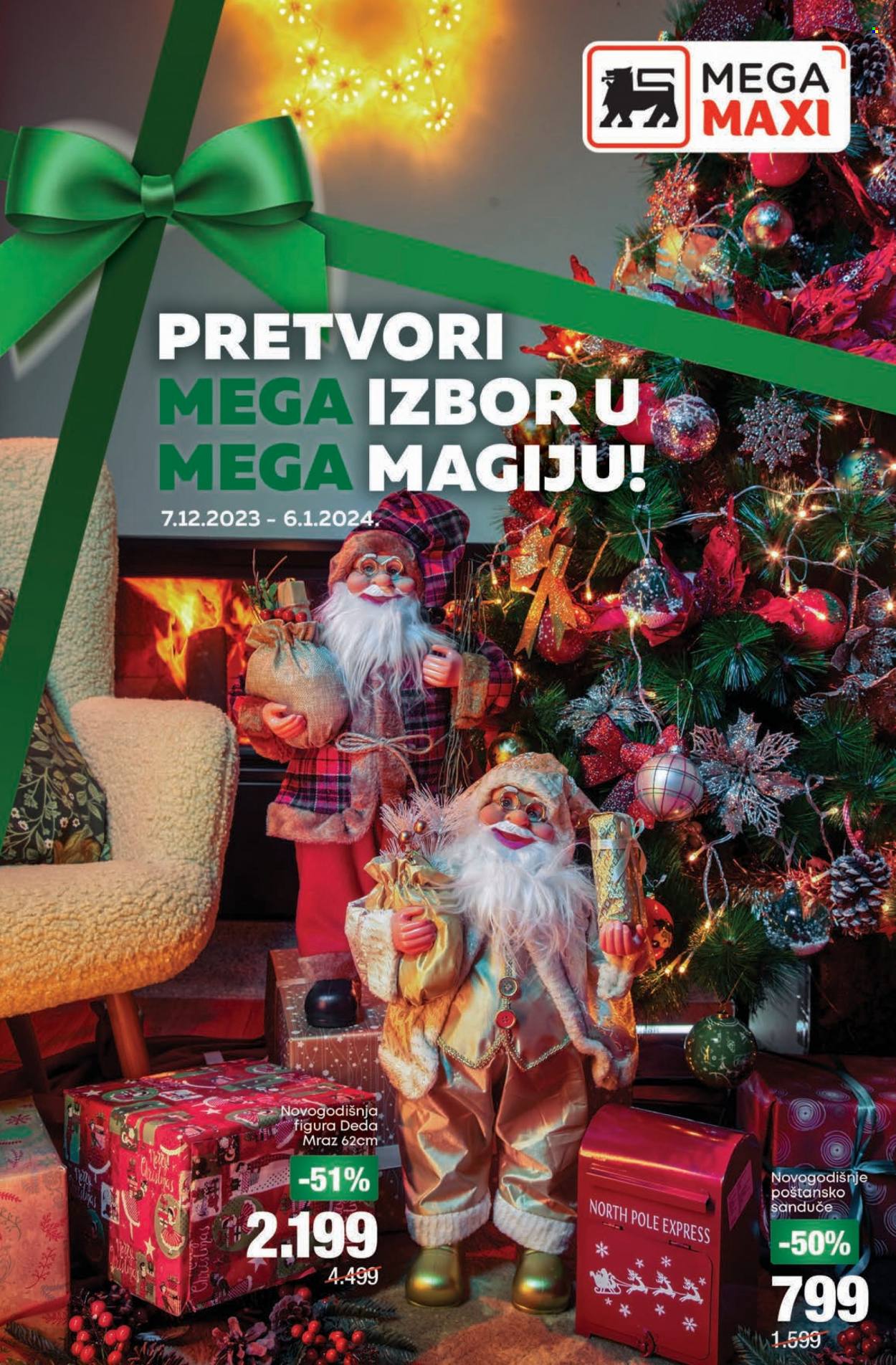 Mega Maxi katalog - 07.12.2023 - 06.01.2024. Stranica 1