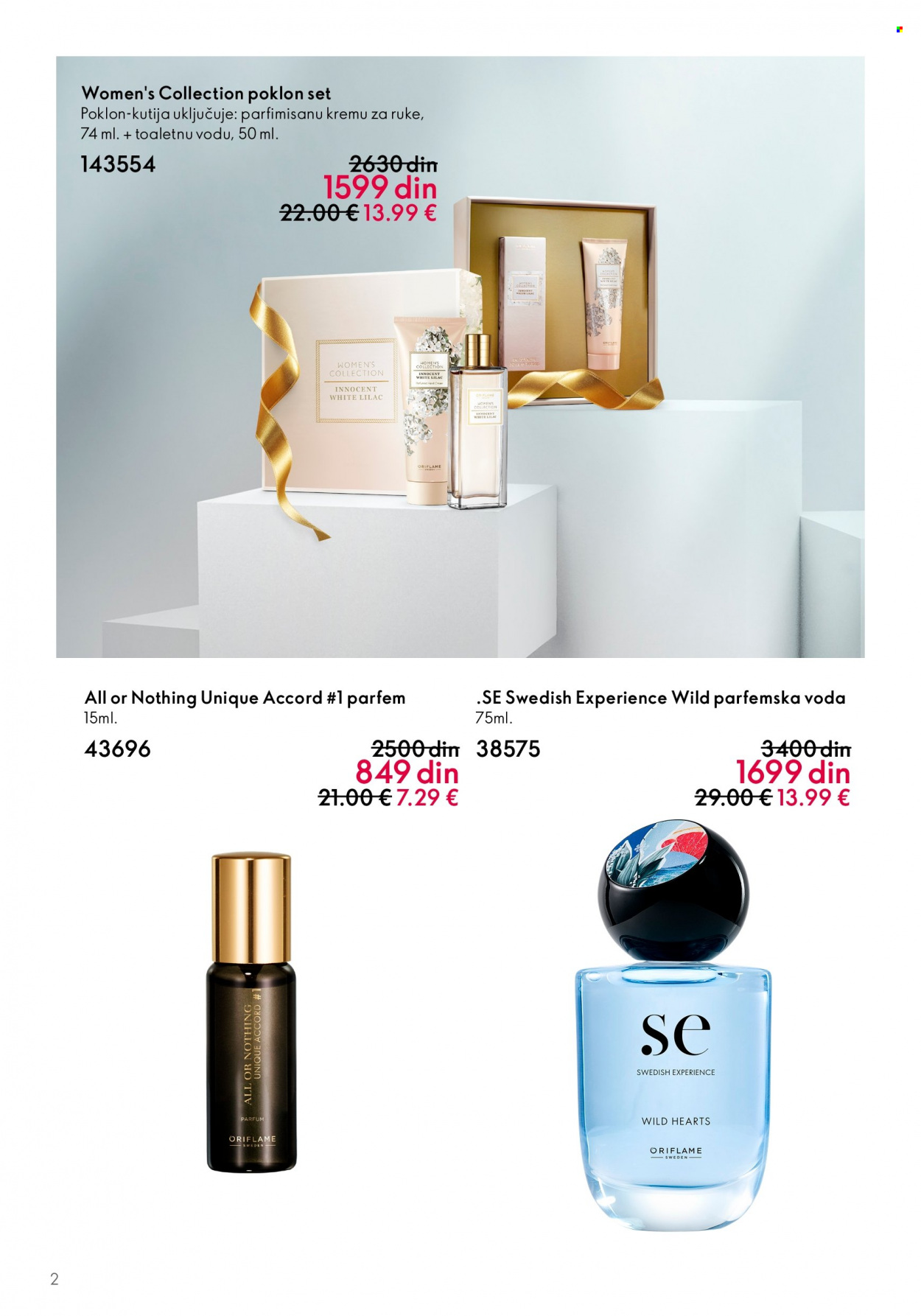 Oriflame katalog - 29.11.2023 - 19.12.2023. Stranica 2