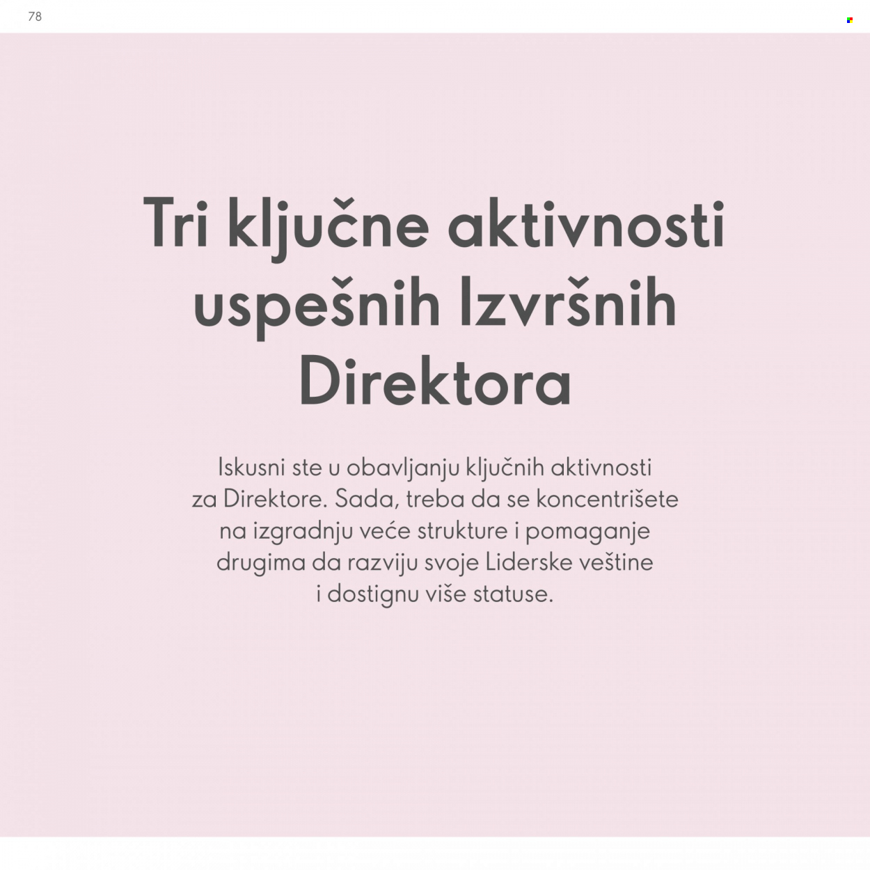 Oriflame katalog. Stranica 78