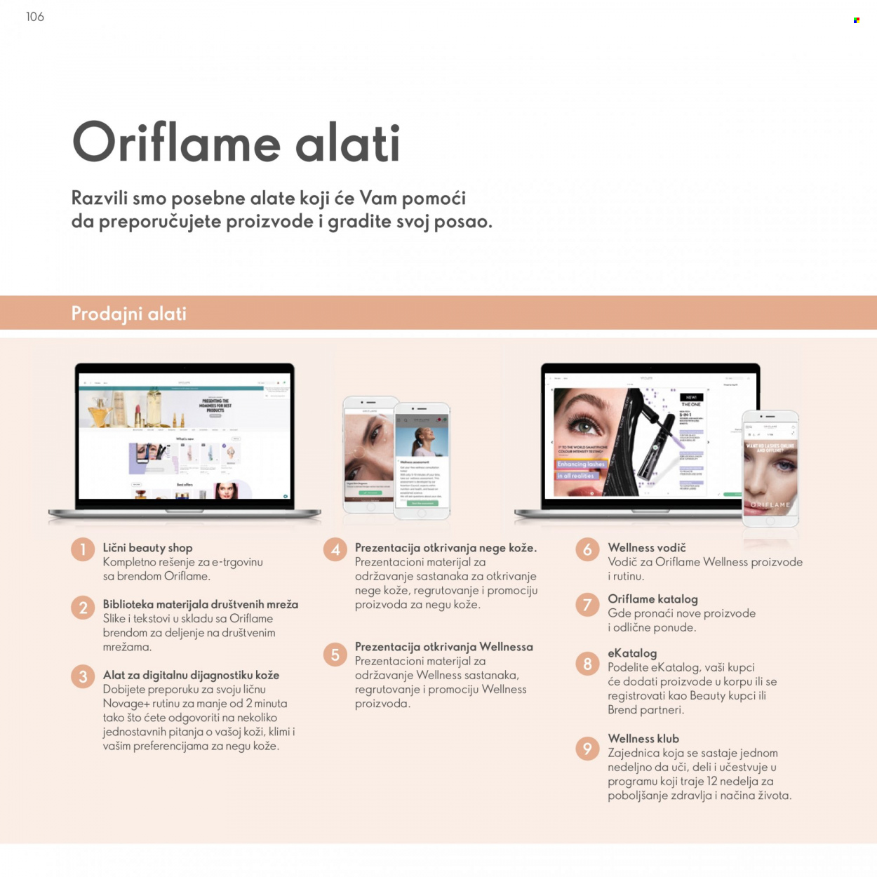 Oriflame katalog. Stranica 106