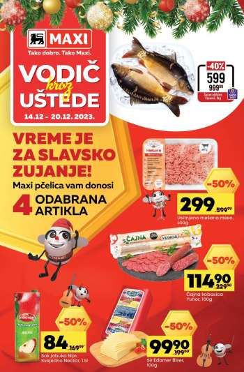 Maxi katalog - 14.12.2023 - 20.12.2023.