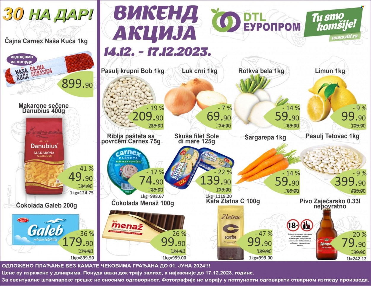 Europrom katalog - 14.12.2023 - 17.12.2023. Stranica 1