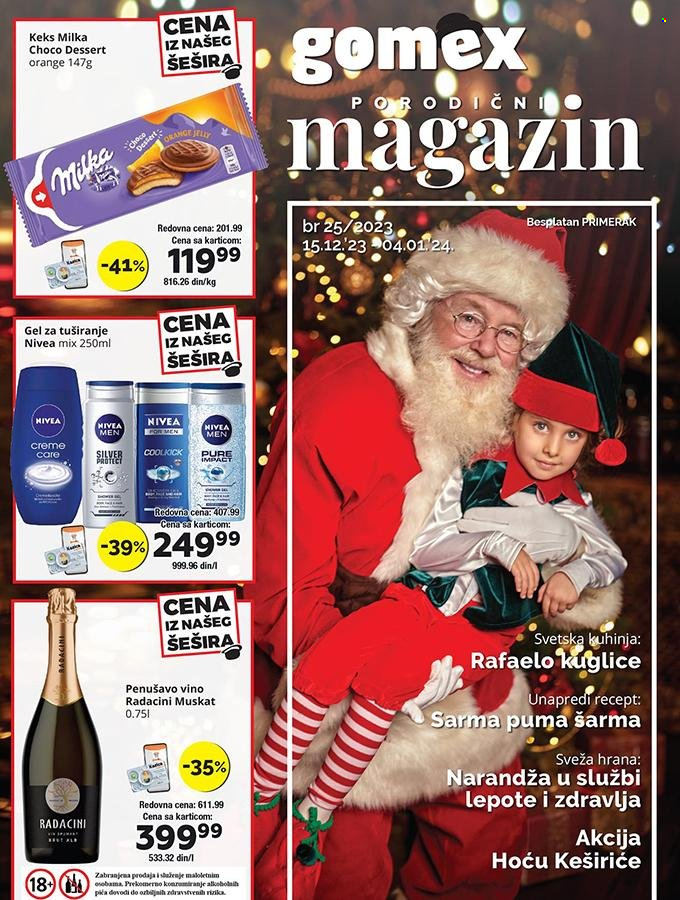 Gomex katalog - 15.12.2023 - 04.01.2024. Stranica 1