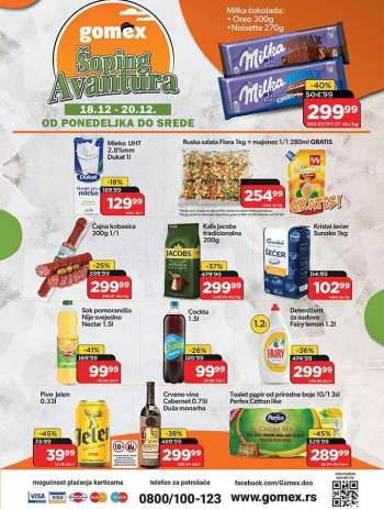 Gomex katalog - 18.12.2023 - 20.12.2023.