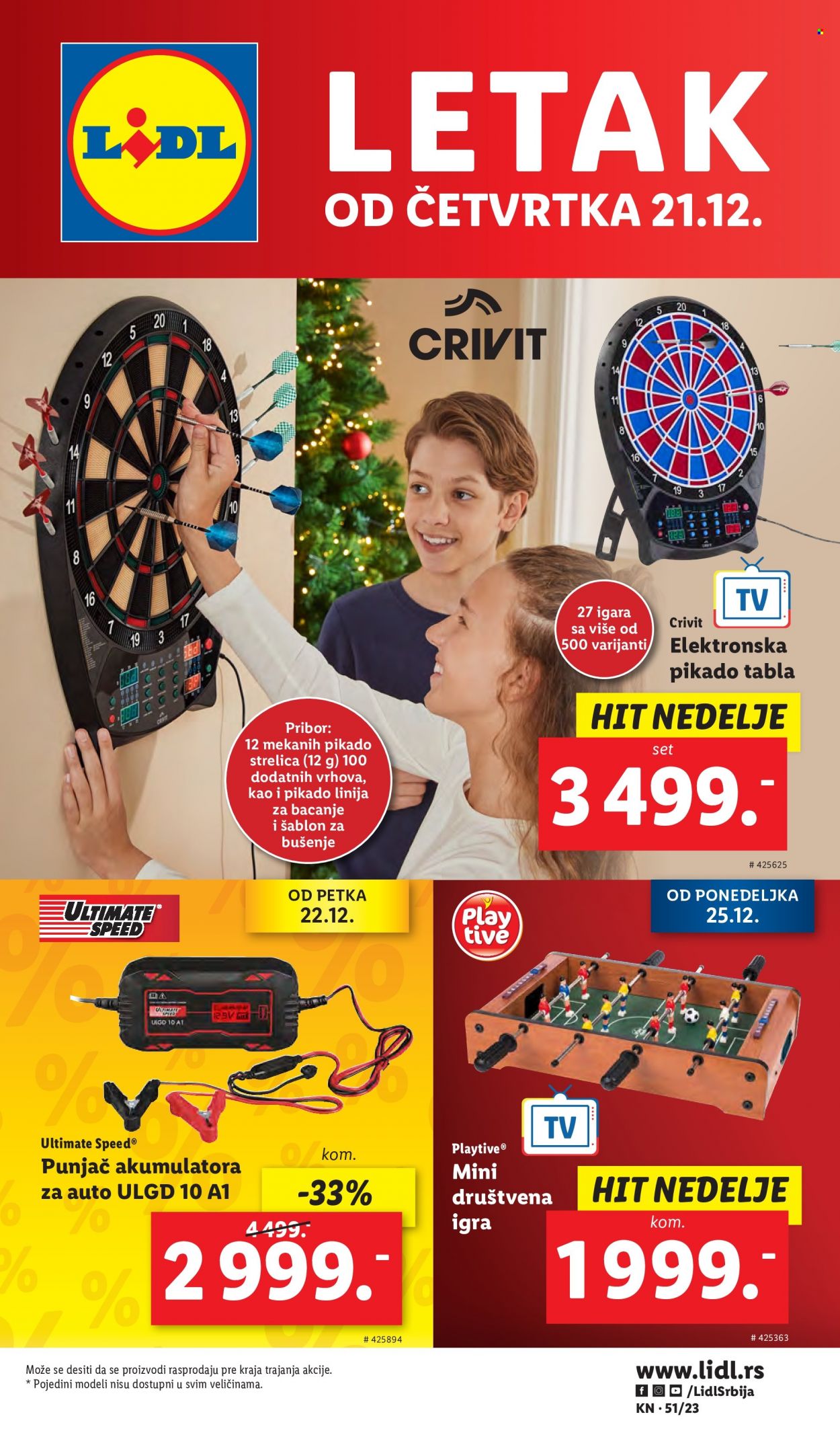 Lidl katalog - 21.12.2023 - 27.12.2023. Stranica 1