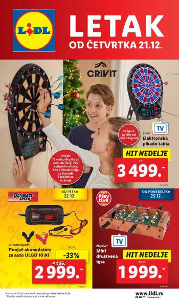 Lidl katalog - 21.12.2023 - 27.12.2023.