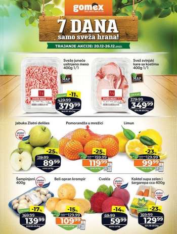 Gomex katalog - 20.12.2023 - 26.12.2023.
