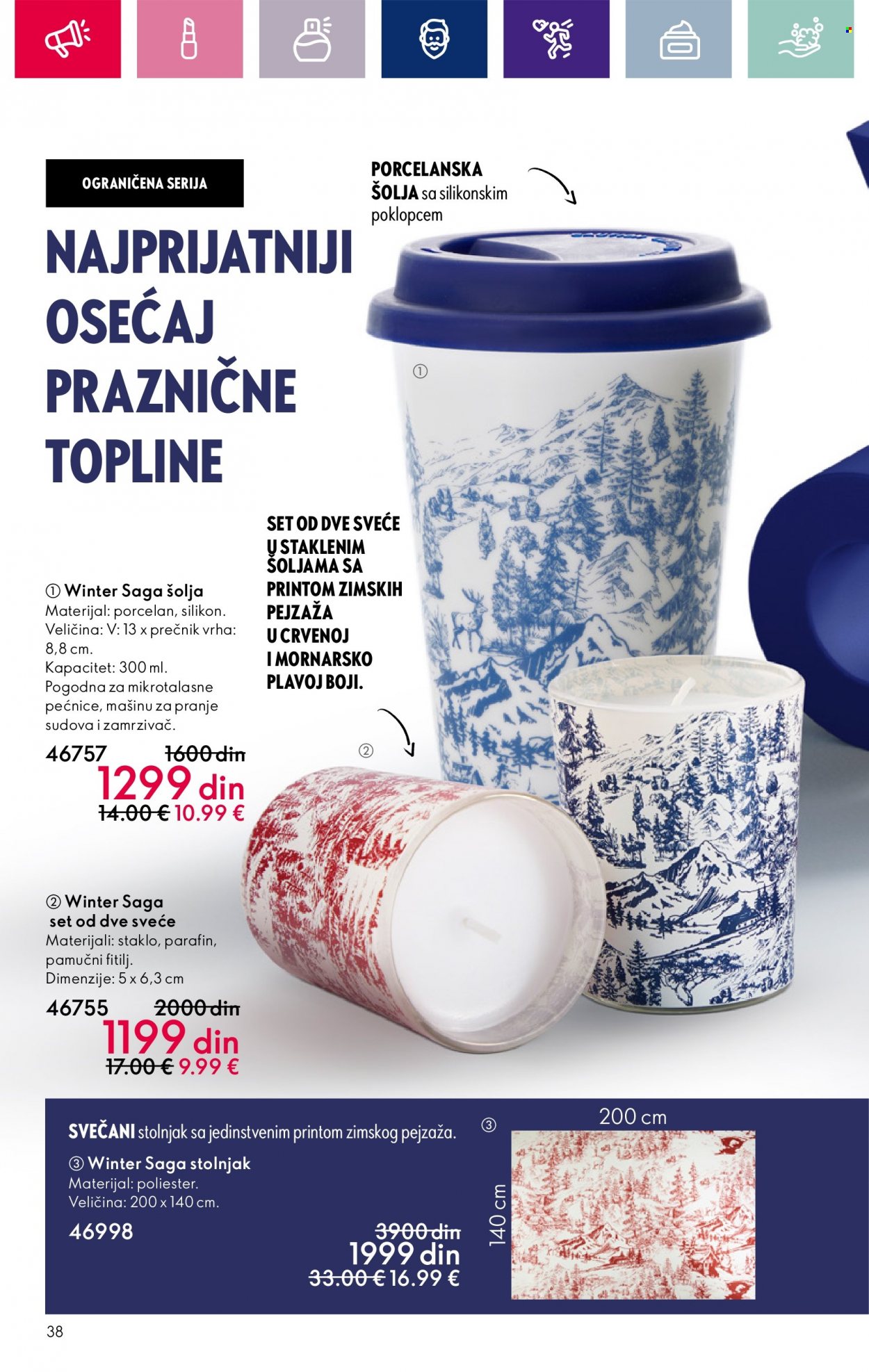 Oriflame katalog - 20.12.2023 - 16.01.2024. Stranica 38