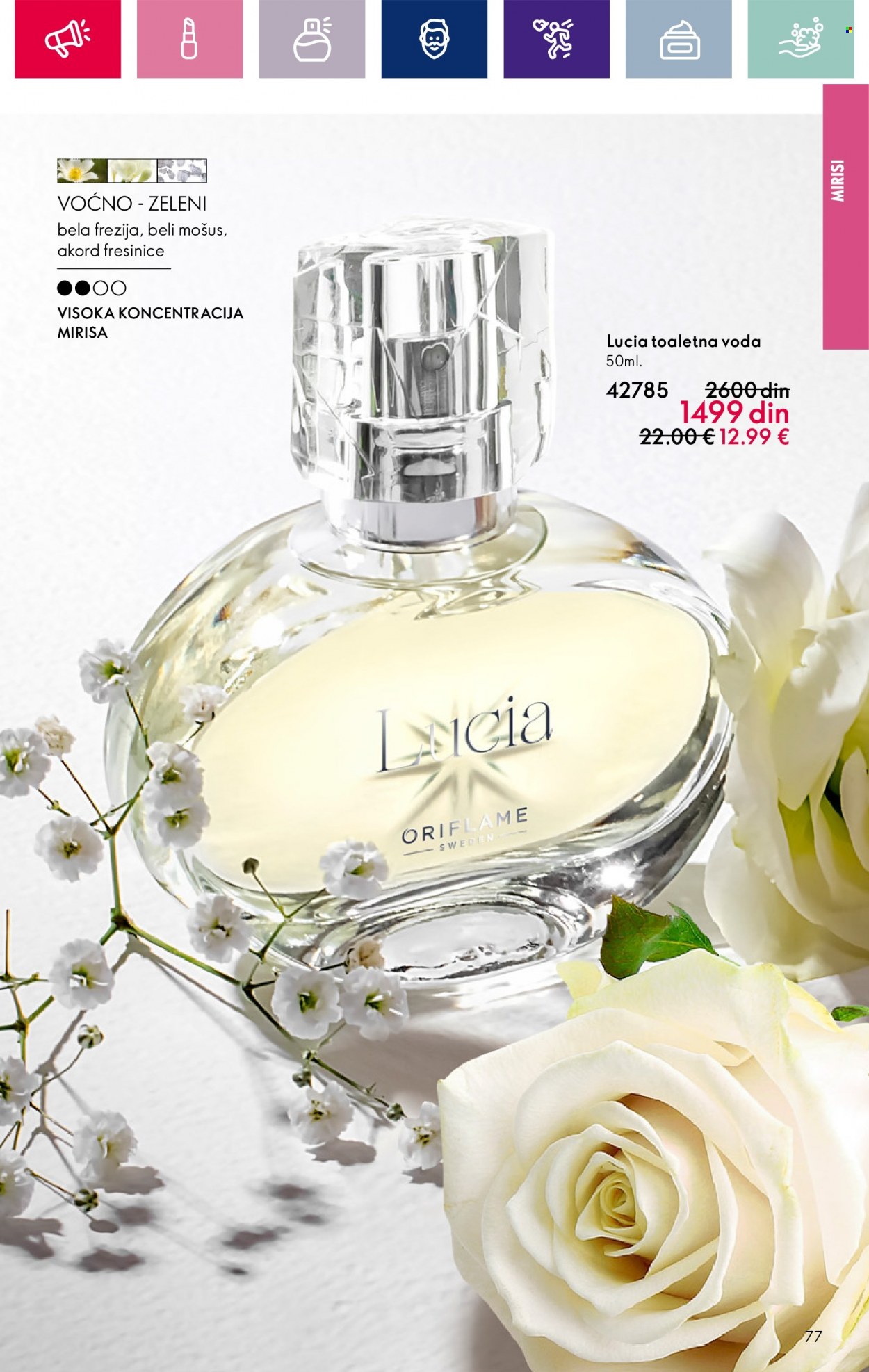 Oriflame katalog - 20.12.2023 - 16.01.2024. Stranica 77