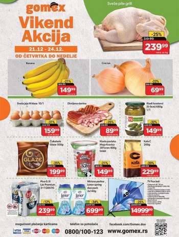 Gomex katalog - 21.12.2023 - 24.12.2023.