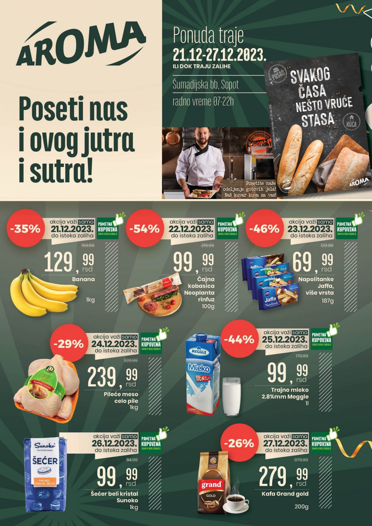 Aroma Market katalog - 21.12.2023 - 27.12.2023. Stranica 1