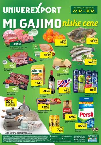 Univerexport katalog - 22.12.2023 - 31.12.2023.