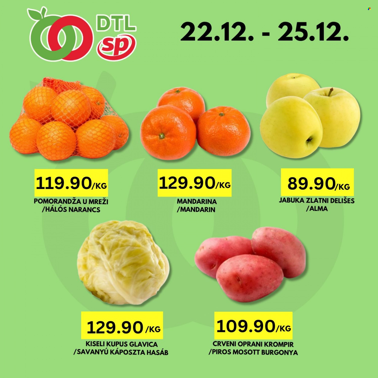 Senta Promet katalog - 22.12.2023 - 25.12.2023. Stranica 1