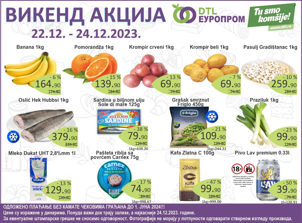 Europrom katalog - 22.12.2023 - 24.12.2023. Stranica 1