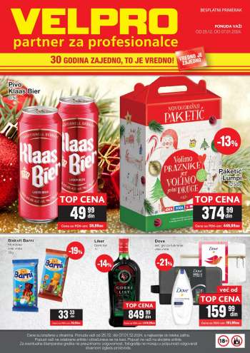 Velpro katalog - 25.12.2023 - 07.01.2024.