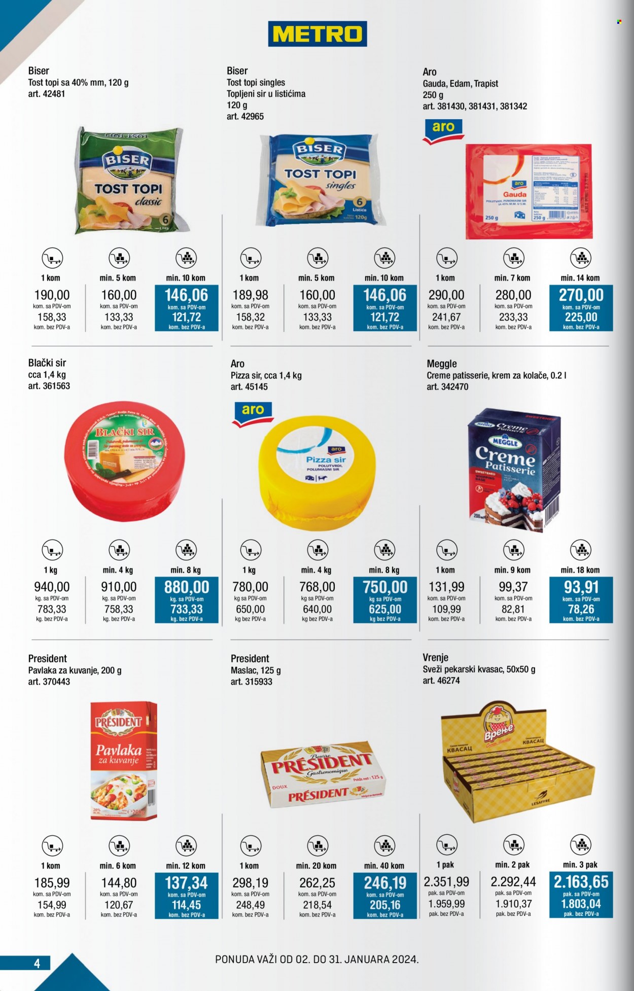 Metro katalog - 02.01.2024 - 31.01.2024. Stranica 4