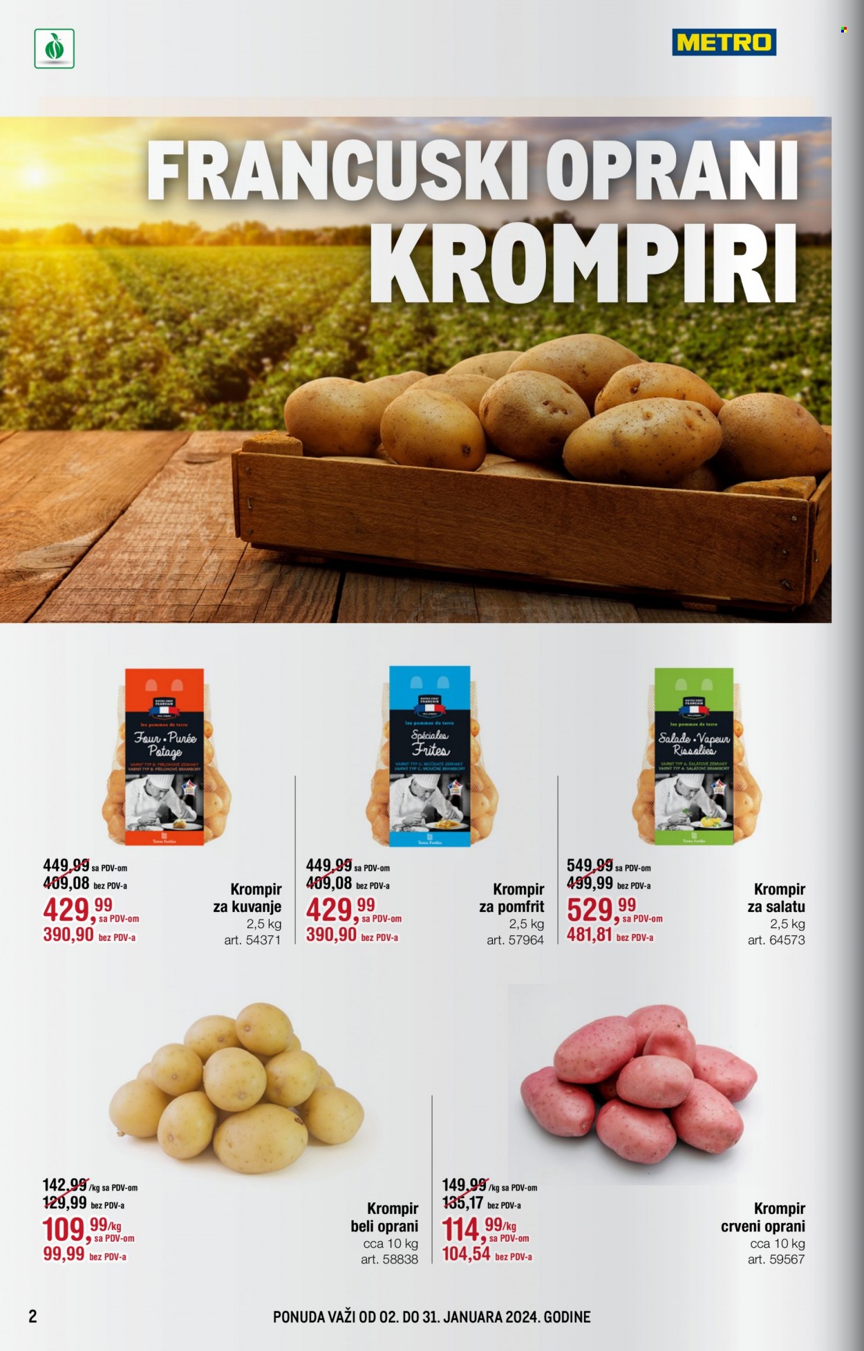 Metro katalog - 02.01.2024 - 31.01.2024. Stranica 2
