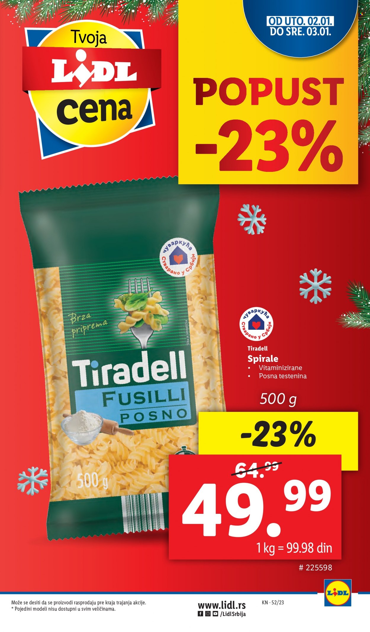Lidl katalog - 28.12.2023 - 03.01.2024. Stranica 29