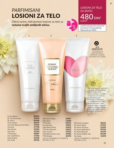 Avon katalog - 28.12.2023 - 31.01.2024. Stranica 81