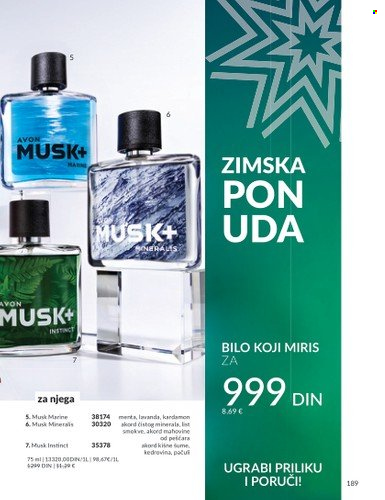 Avon katalog - 28.12.2023 - 31.01.2024. Stranica 189
