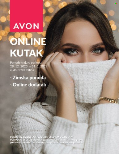 Avon katalog - 28.12.2023 - 31.01.2024. Stranica 1