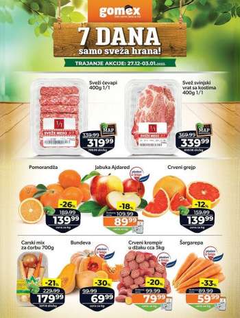 Gomex katalog - 27.12.2023 - 03.01.2024.