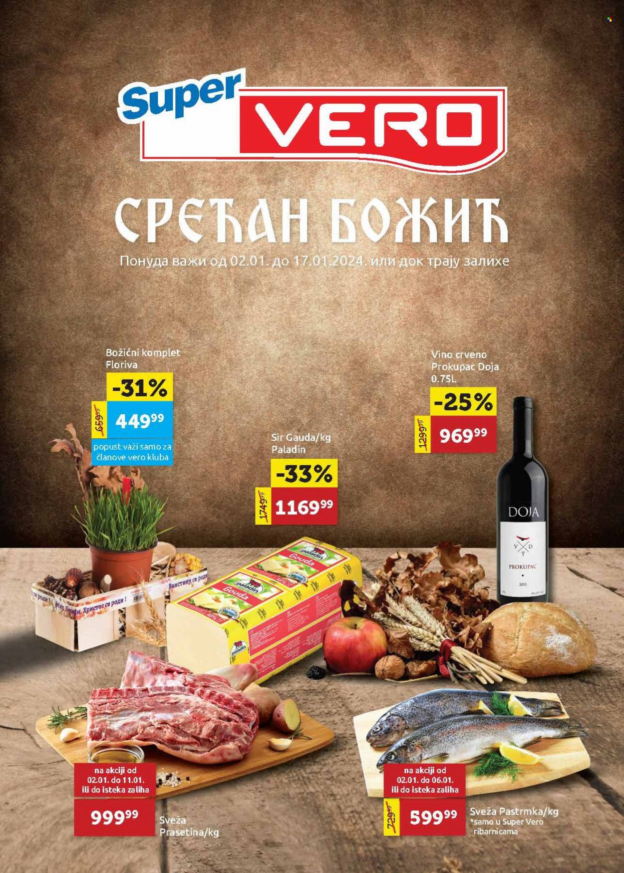SuperVERO katalog - 02.01.2024 - 17.01.2024. Stranica 1