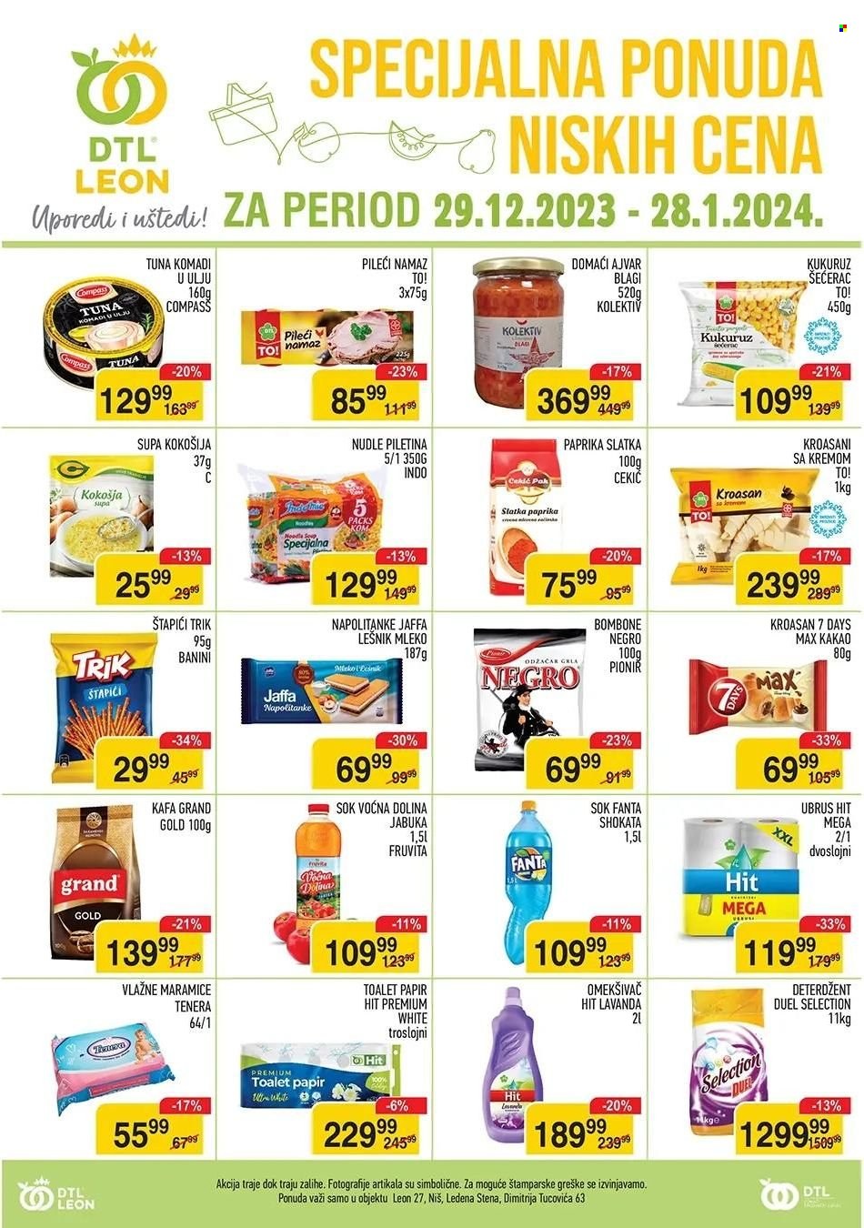 Leon Diskont katalog - 29.12.2023 - 28.01.2024. Stranica 1