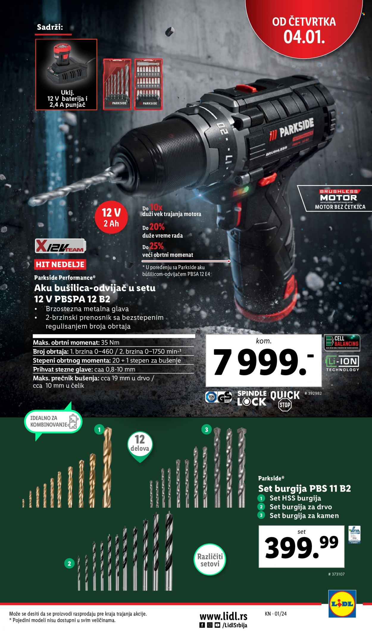 Lidl katalog - 04.01.2024 - 10.01.2024. Stranica 9