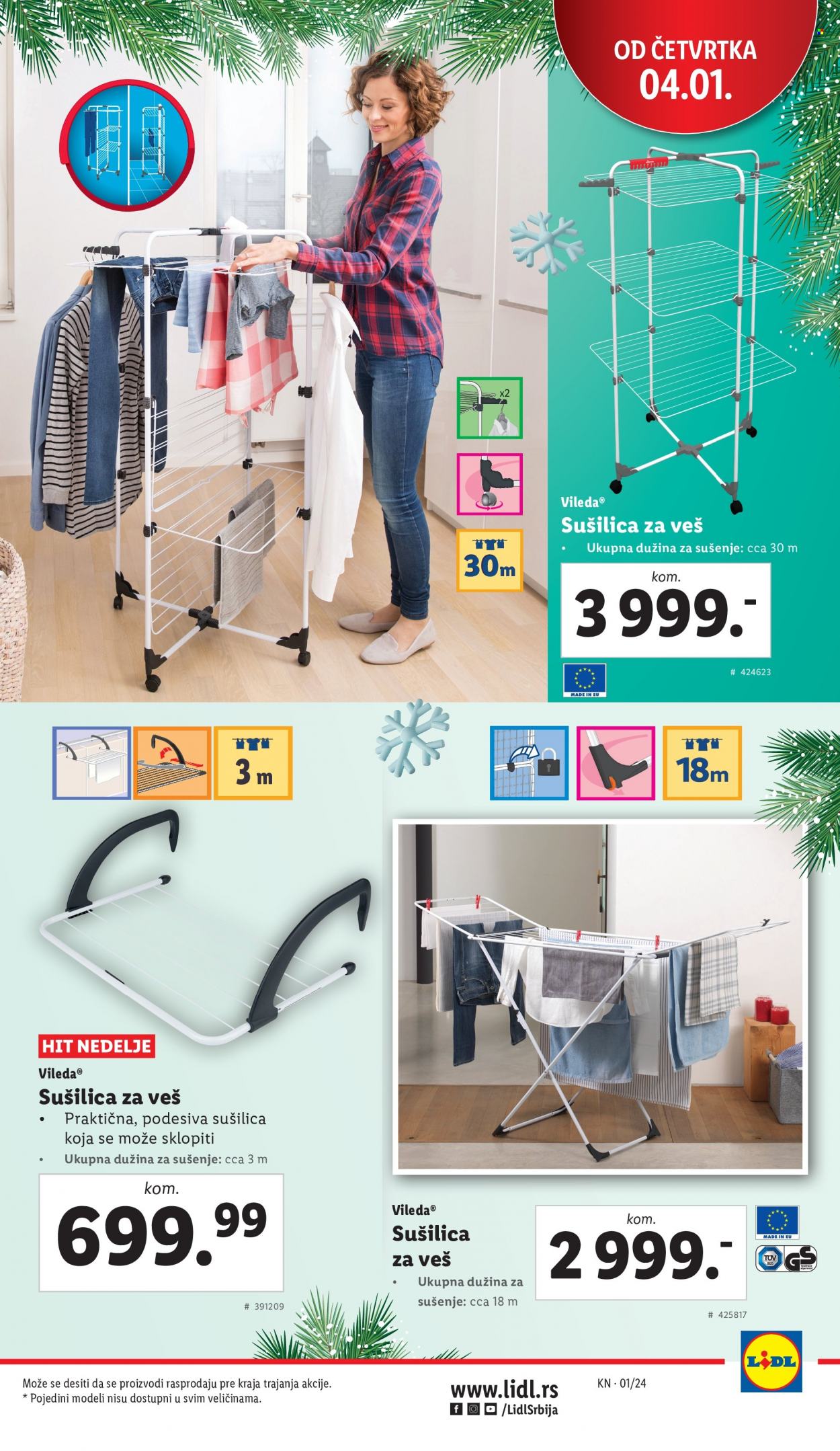 Lidl katalog - 04.01.2024 - 10.01.2024. Stranica 21