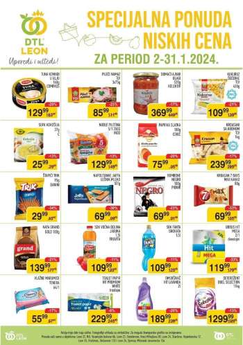 Leon Diskont katalog - 02.01.2024 - 31.01.2024.