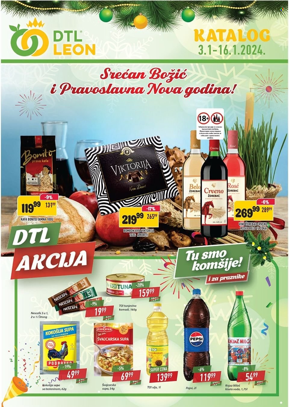 Leon Diskont katalog - 03.01.2024 - 16.01.2024. Stranica 1