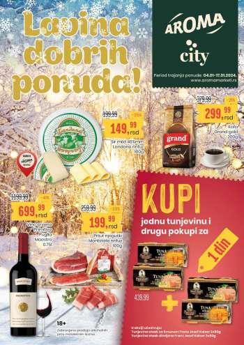 Aroma Market katalog - 04.01.2024 - 17.01.2024.